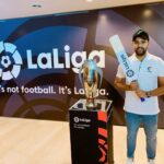 Rohit endorsing LaLiga