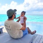 Rohit enjoying a vacation in Maldives