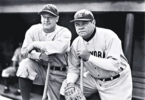 Babe Ruth and Lou Gehrig