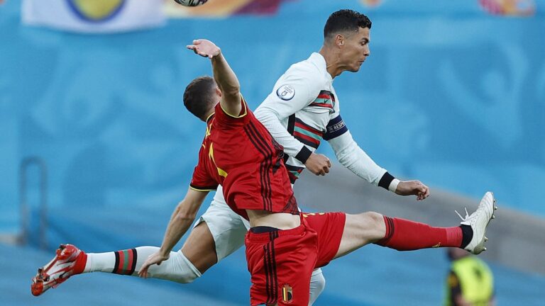 Belgium 1-0 Portugal (Source: RTE)