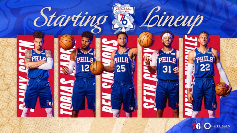 The 76ers for Game 5