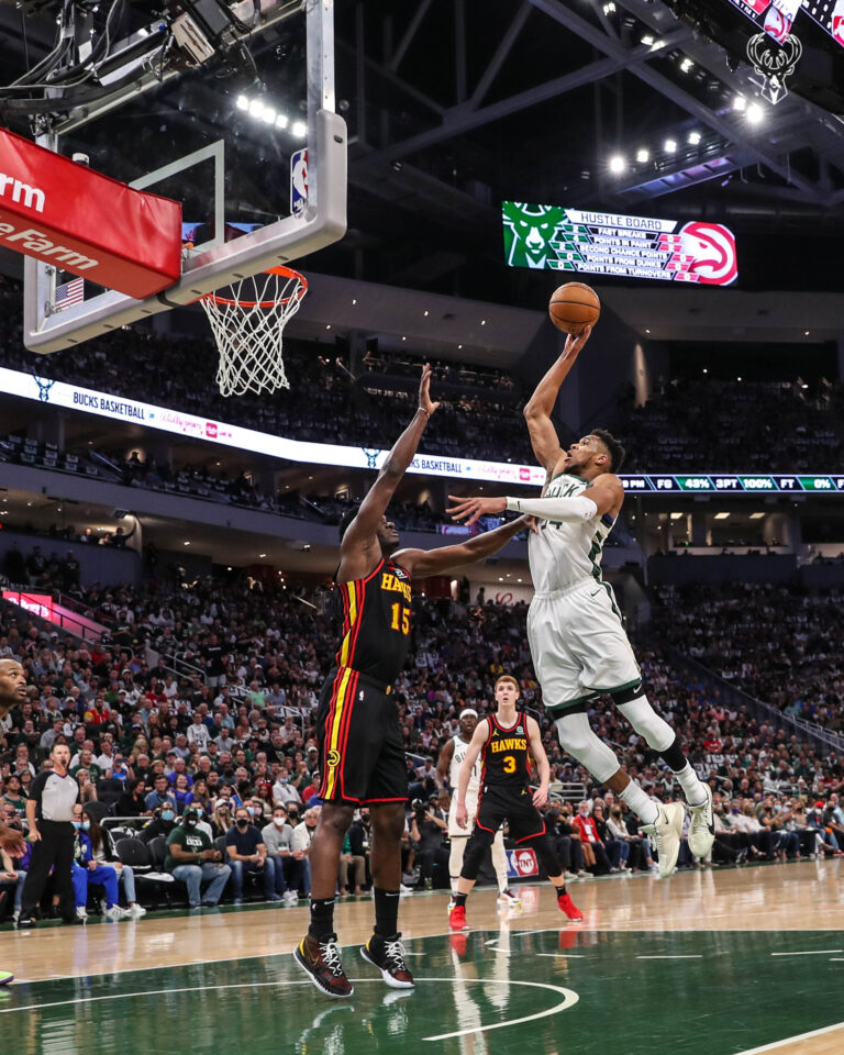 Giannis led the Bucks