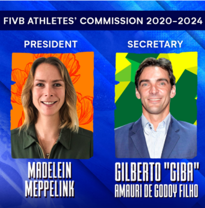 Giba appointed as the Secretary of FIVB Athlete's Commission
