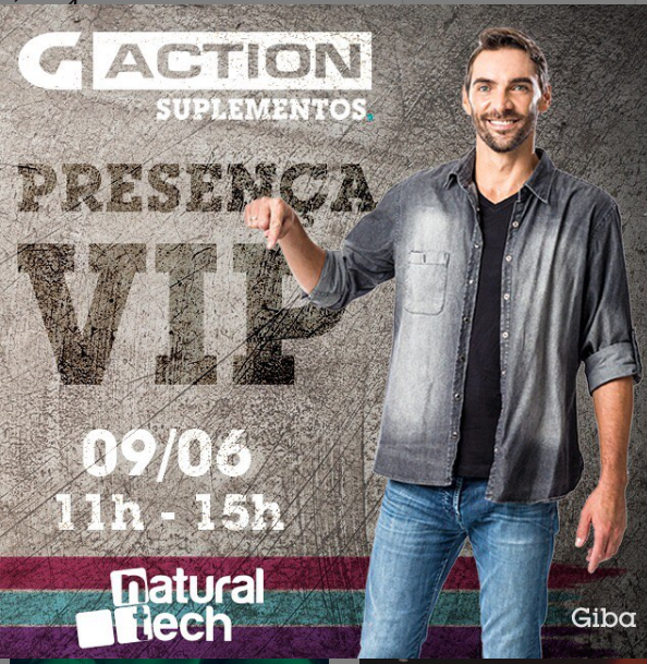 Giba promoting G-Action Supplements