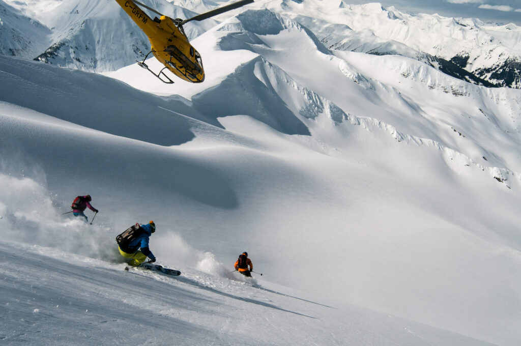 Helicopter Skiing (Source: Heli.life)