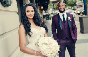 Jamar Taylor with his wife