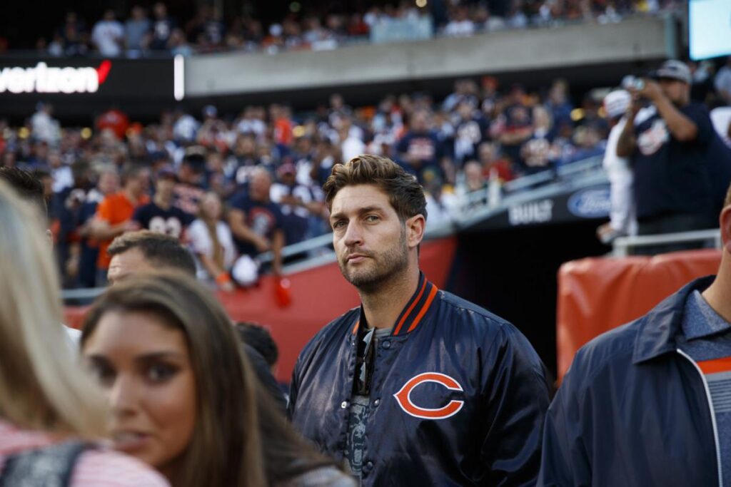 Jay Cutler, a former NFL quarterback for the Chicago Bears 