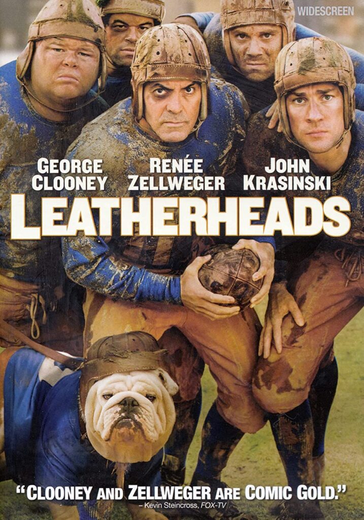 Cover of Leatherheads movie (Source: Amazon)