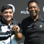 Maradona and Pele