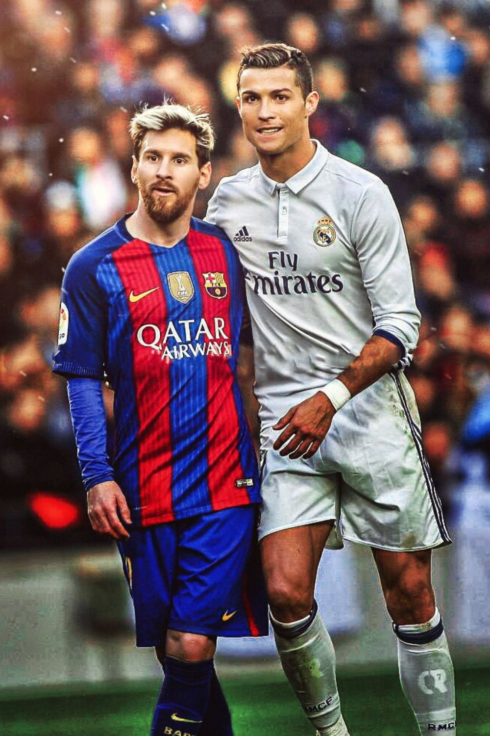 Messi and Ronaldo 