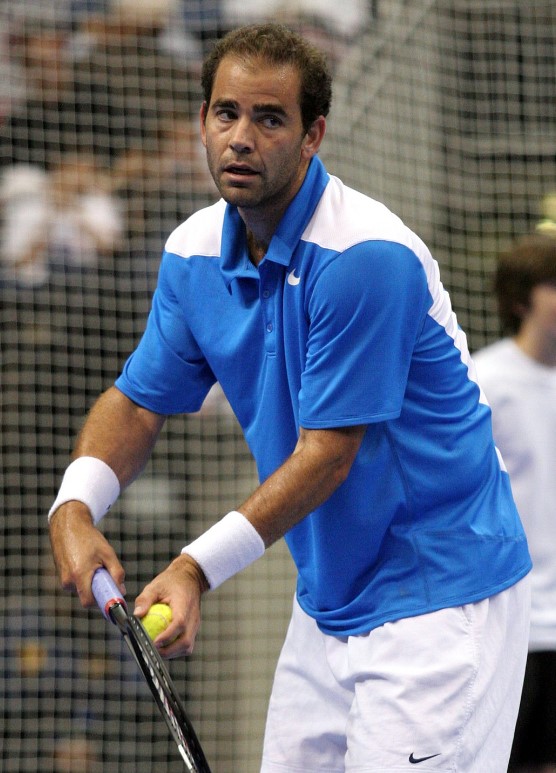 Pete Sampras, professional tennis player