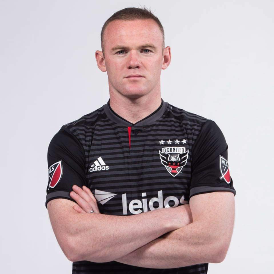 Rooney during DC United photoshoot