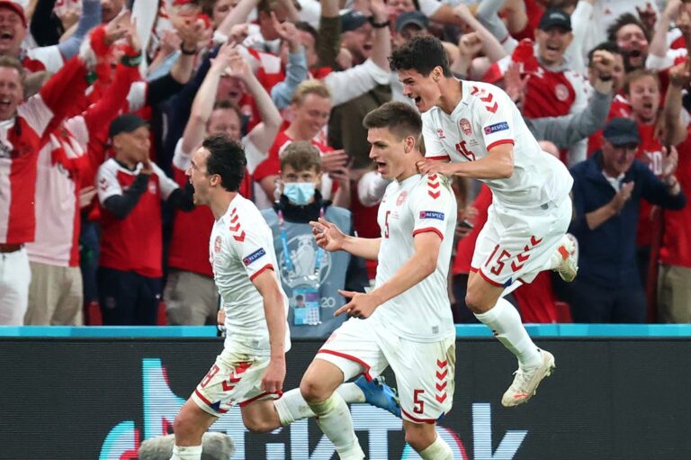 Russia 1-4 Denmark (Source: Today UK News)