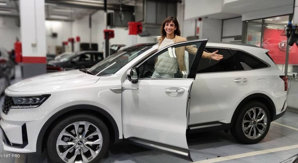 Sandra with Kia Motors