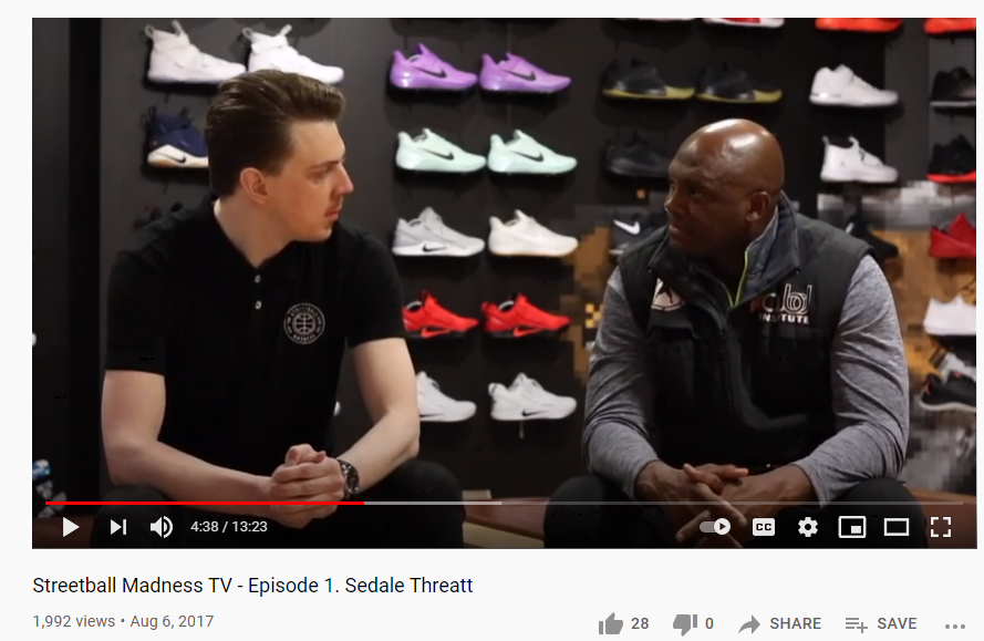 Sedale appearing in Streetball Madness Episode 1