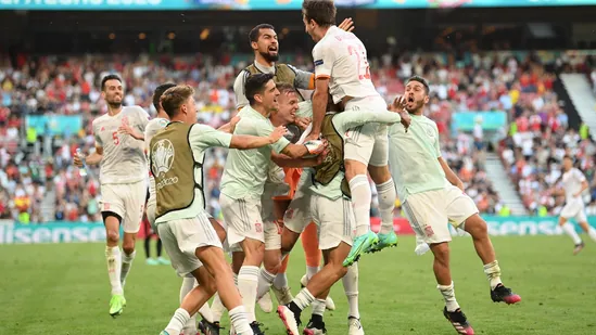 Spain beat Croatia in extra time (Source: Hindustan Times)