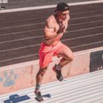 Steve Cook running training