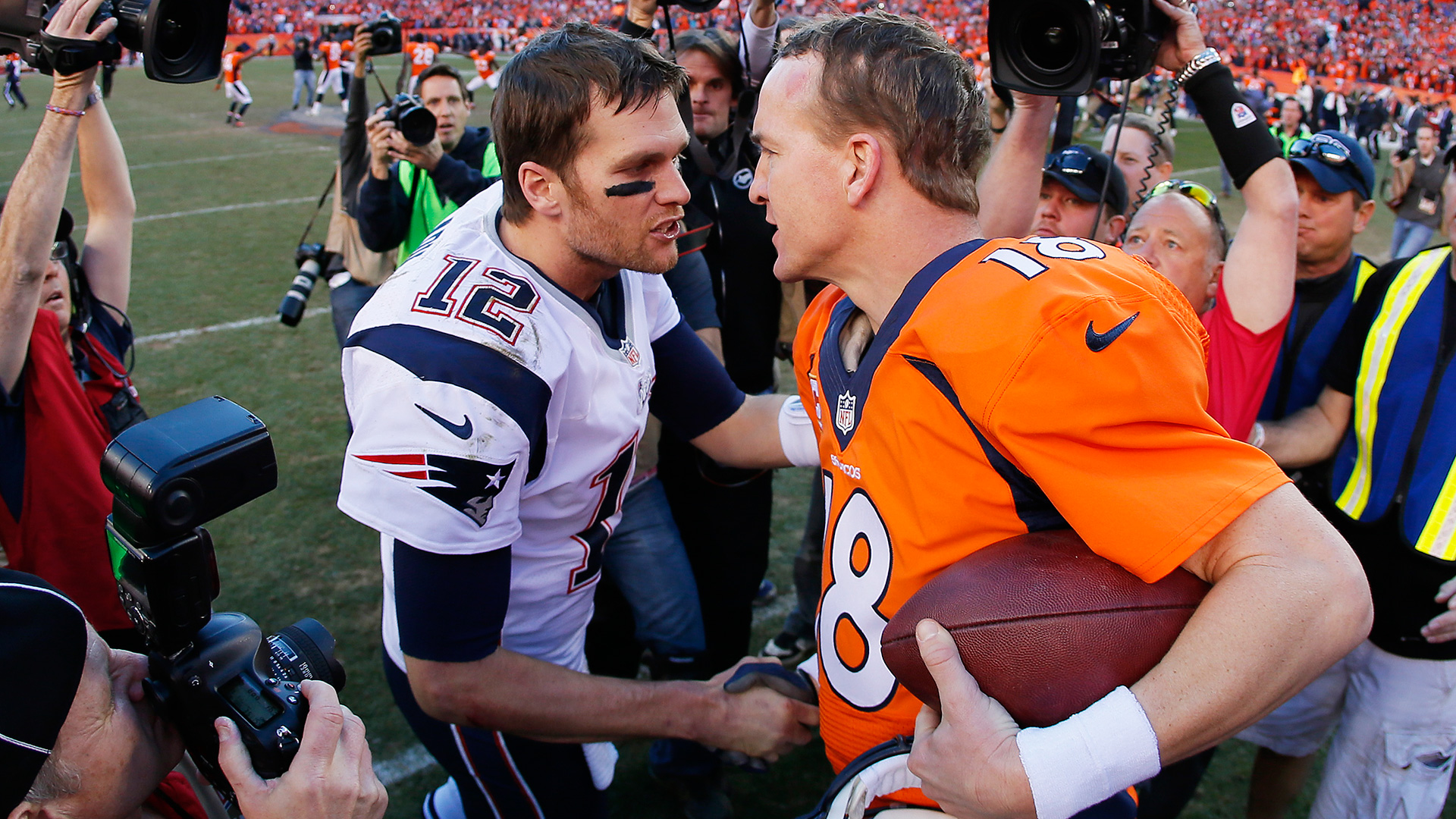 Tom Brady and Peyton Manning