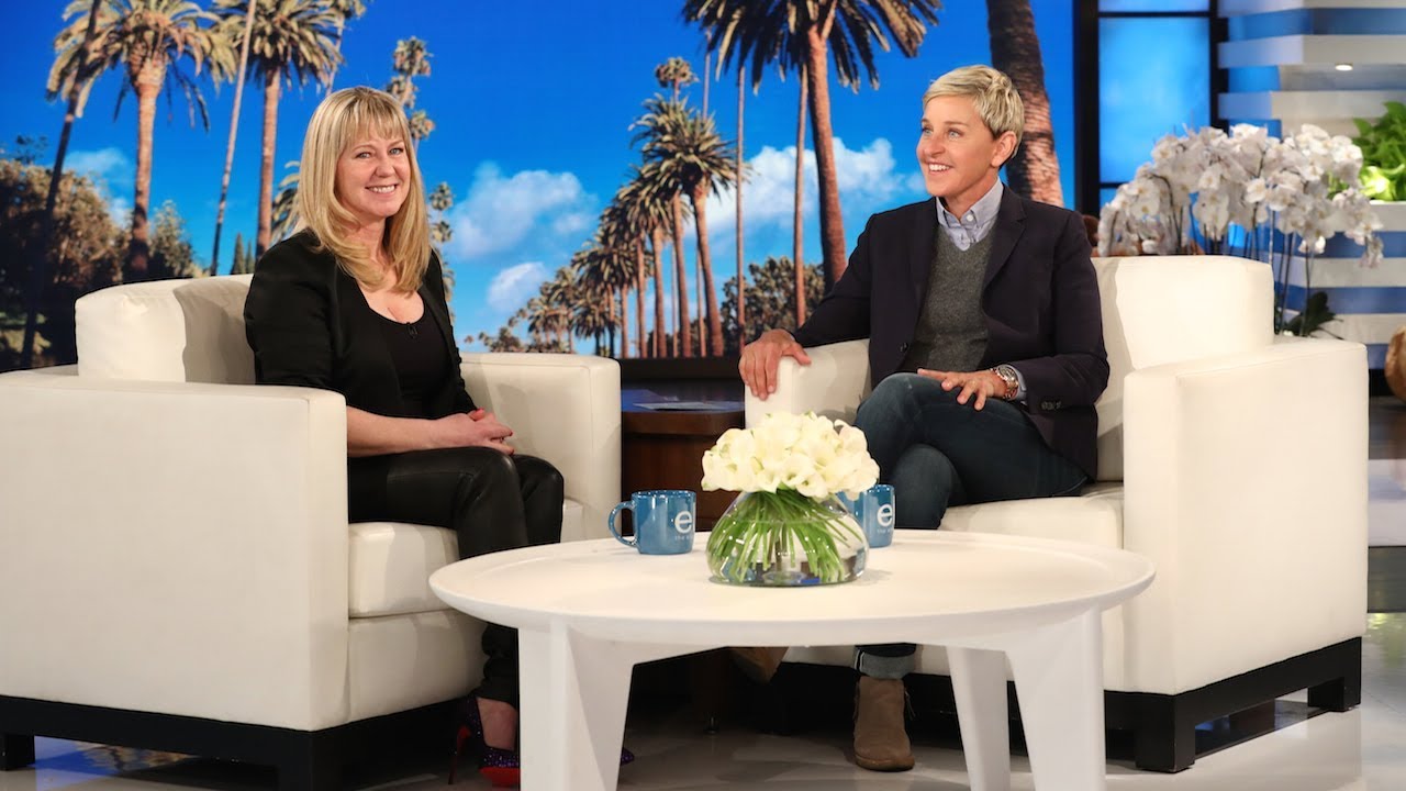 Tonya Harding With Ellen On The Ellen Show