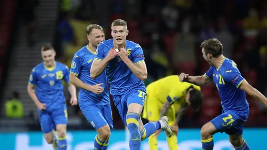 Ukraine 2-1 Sweden (Source: Hindustan Times)