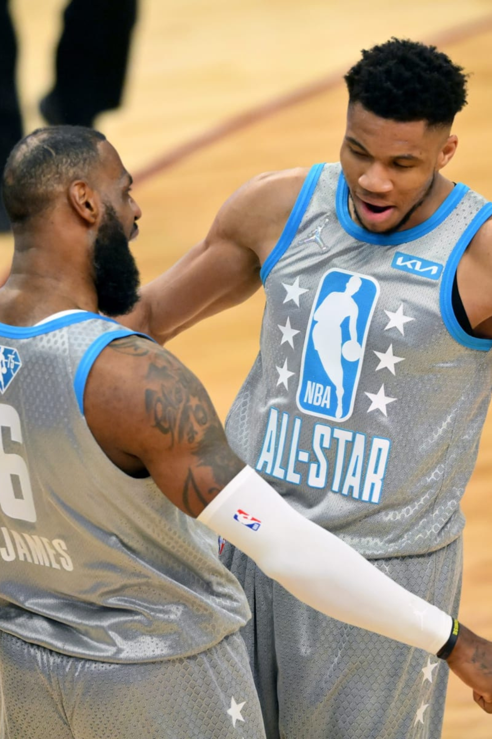 LeBron And Giannis At The All-Star Game