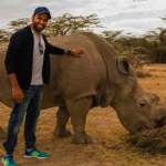 Rohit Sharma as WWF rhino ambassador