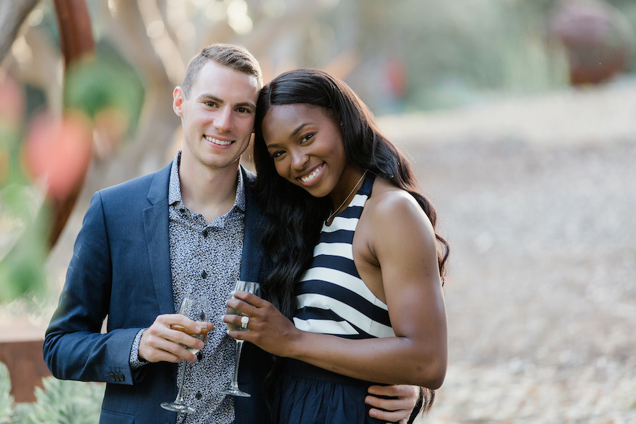 Clayton Murphy and his beautiful wife, Ariana Washington.