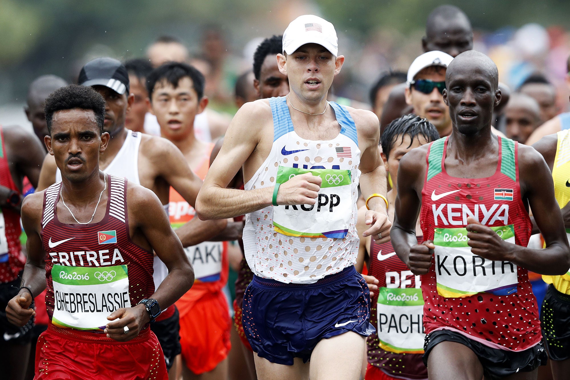 Galen Rupp representing America