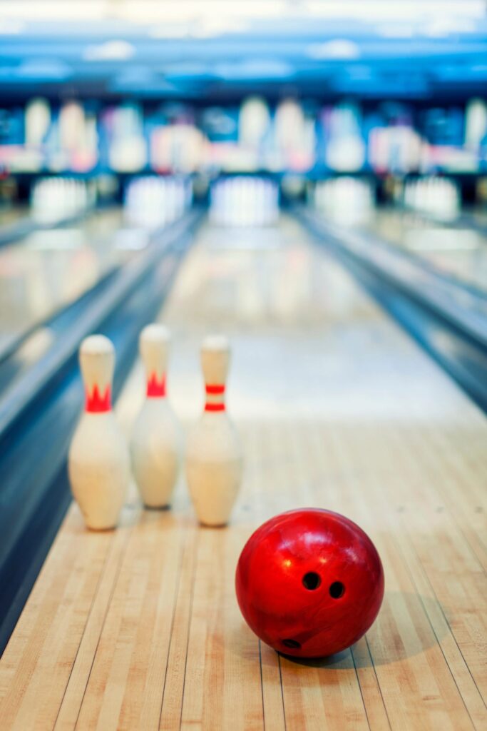 Bowling, an indoor game