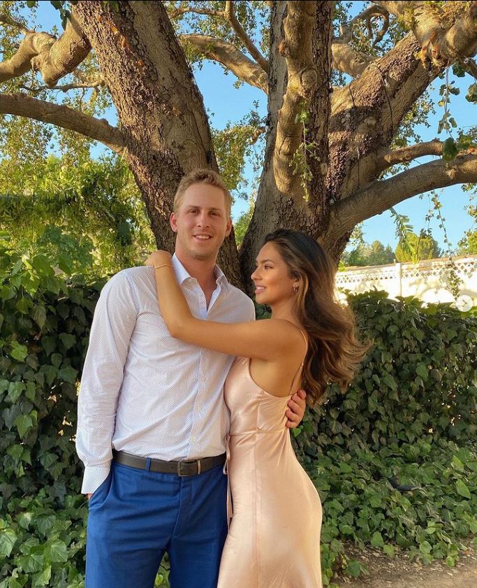 Christen-Harper-with-her-boyfriend-Jared-Goff