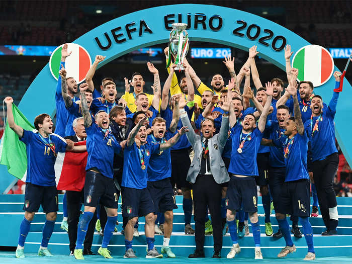 Italy win Euro Cup 2020 (Source: Times of India)