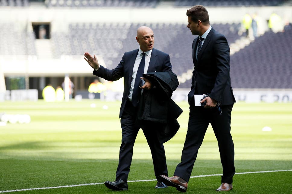 Levy thanks the Tottenham fans for their patience (Source: Evening Standard)