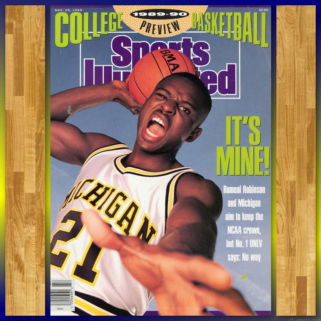 Rumeal Robinson Sports Illustrated Cover