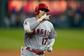 Shohei with the Los Angeles Angels