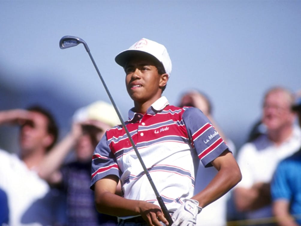 Young Tiger Woods