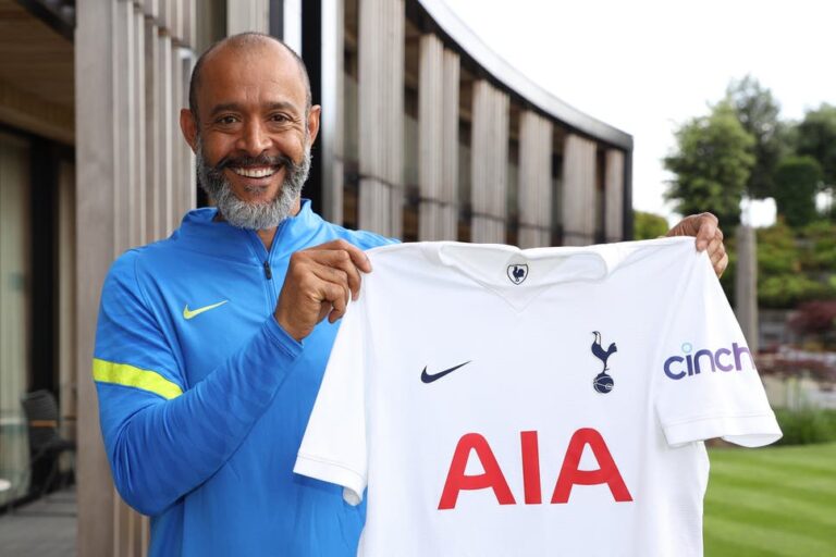 Tottenham appointed Nuno Espirito Santo as their new manager (Source: Evening Standard)