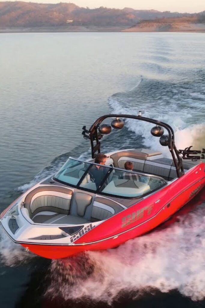 Wakeboarding From Sanger 231SL, The Biggest Model In Our Lineup