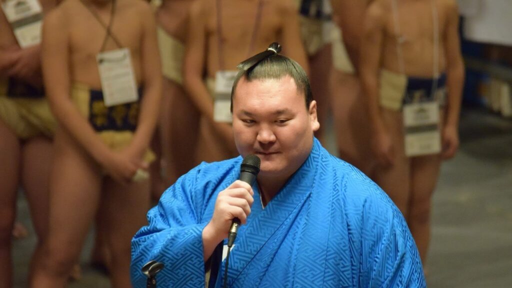 During the 10th Hakuho Cup, held in 2020.