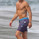 Griffin Flaunting His Tattoo