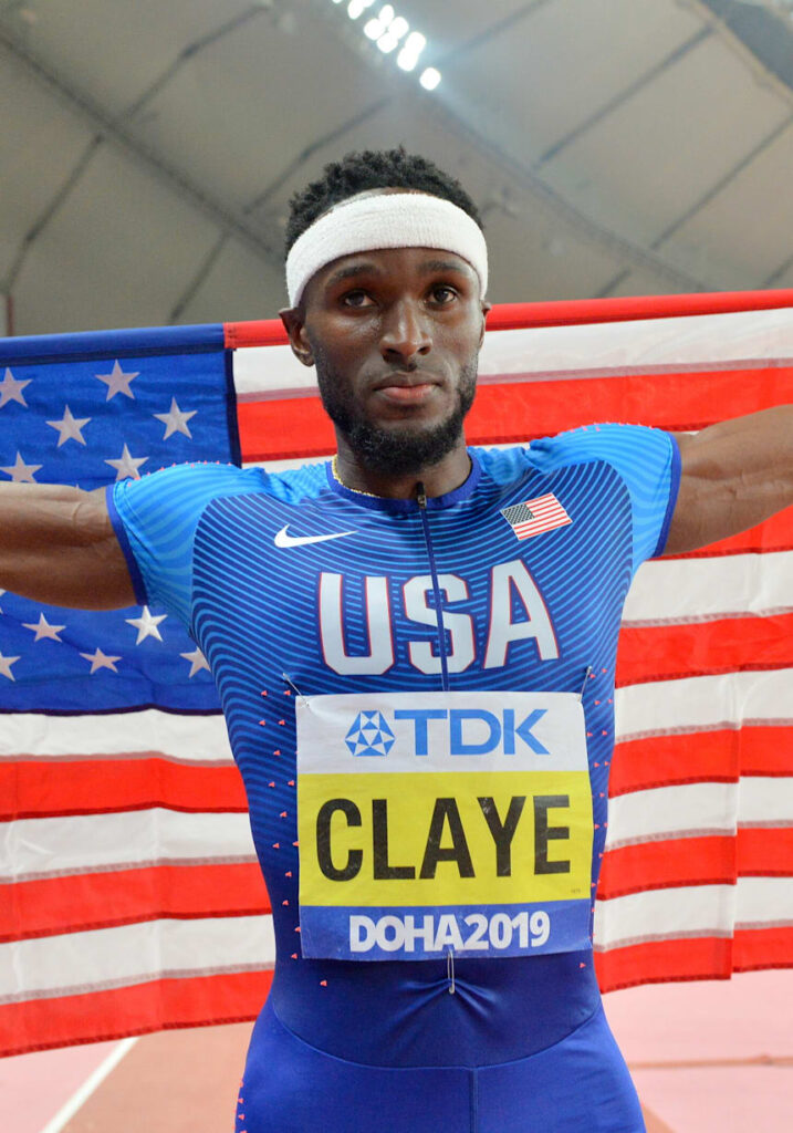 Will Claye representing USA inWorld Champions held in 2019.