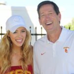 Abby Hornacek With Her Father