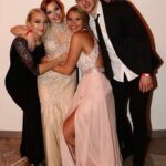 Anamaria-Golte-With-College-Friends-Promp-Night-Party