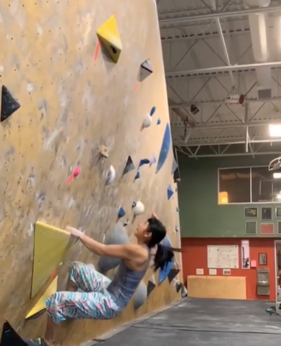 Ashima Shiraishi, indoor climbing