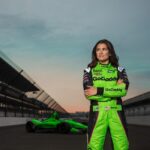 Danica Patrick with the GoDaddy IndyCar
