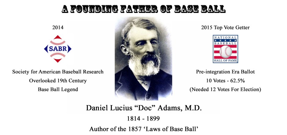 Daniel Lucius Adams' Rule of Baseball