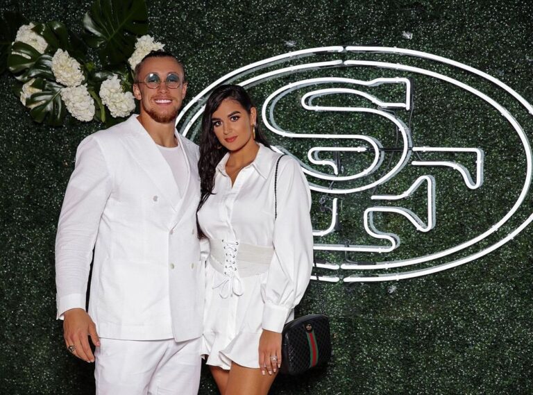 George Kittle and Claire Kittle