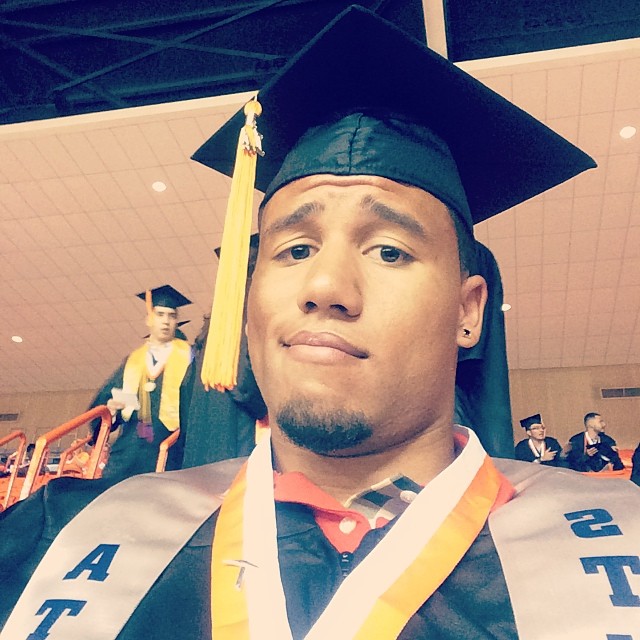 Jordan Leslie UTEP graduation picture (Source: Instagram) 