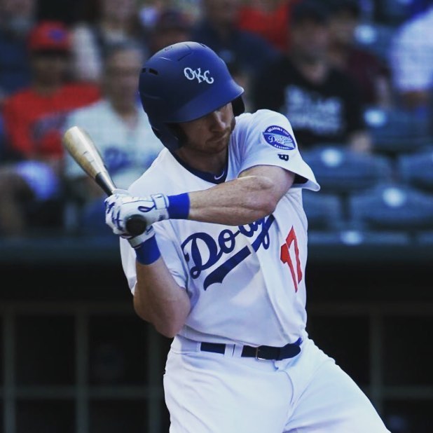 Kyle batting for Dodgers