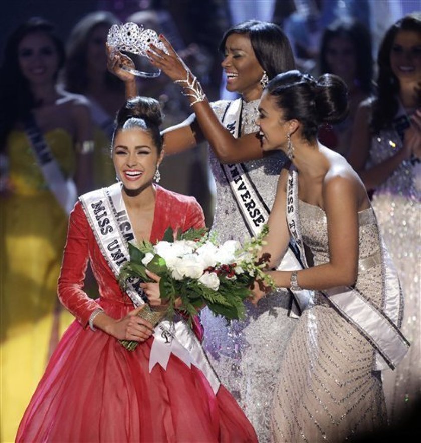 Former Miss U.S.A. Olivia Culpo is crowned Miss Universe