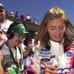 Robinson Signing Autographs For Her Fans